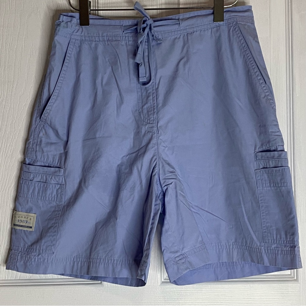 Women’s Blue Cargo Shorts